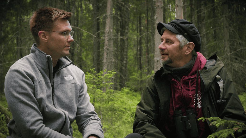 Timo Huhtamäki ja Reidar Palmgren. Kuva: Fantastico Production