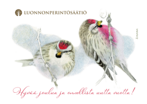 Urpiaiset joulukortti